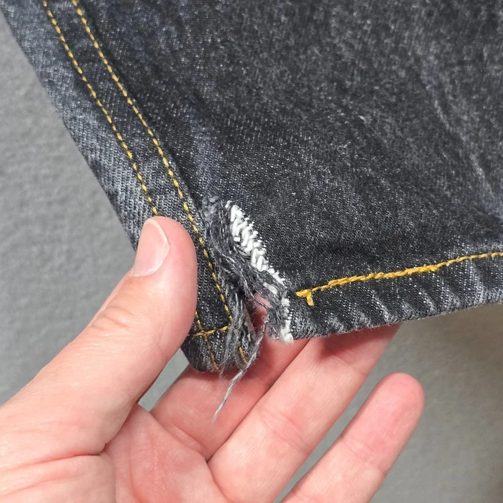 Levi's‎ 501 Button Fly Jeans Mens W40 L34 Dark Wash Straight Leg Made in Mexico